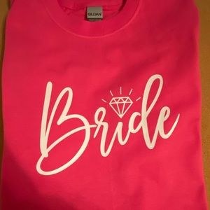 Pink Bride T-shirt
